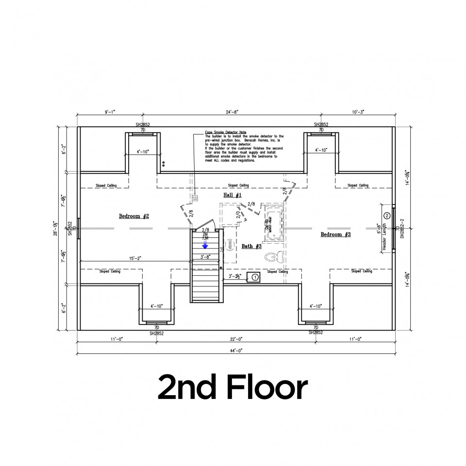 Fenwick Style Home Floorplan