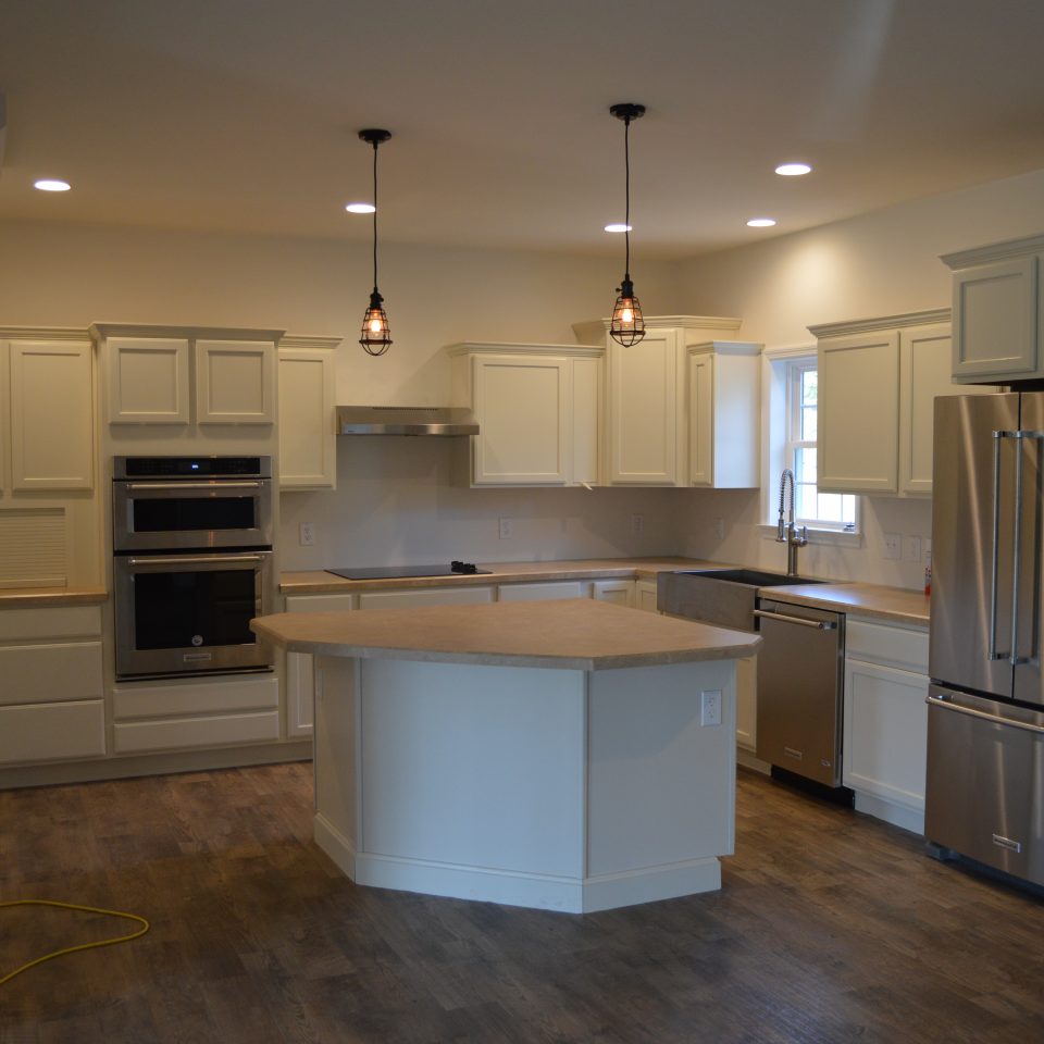 New Hampshire Style Home Kitchen